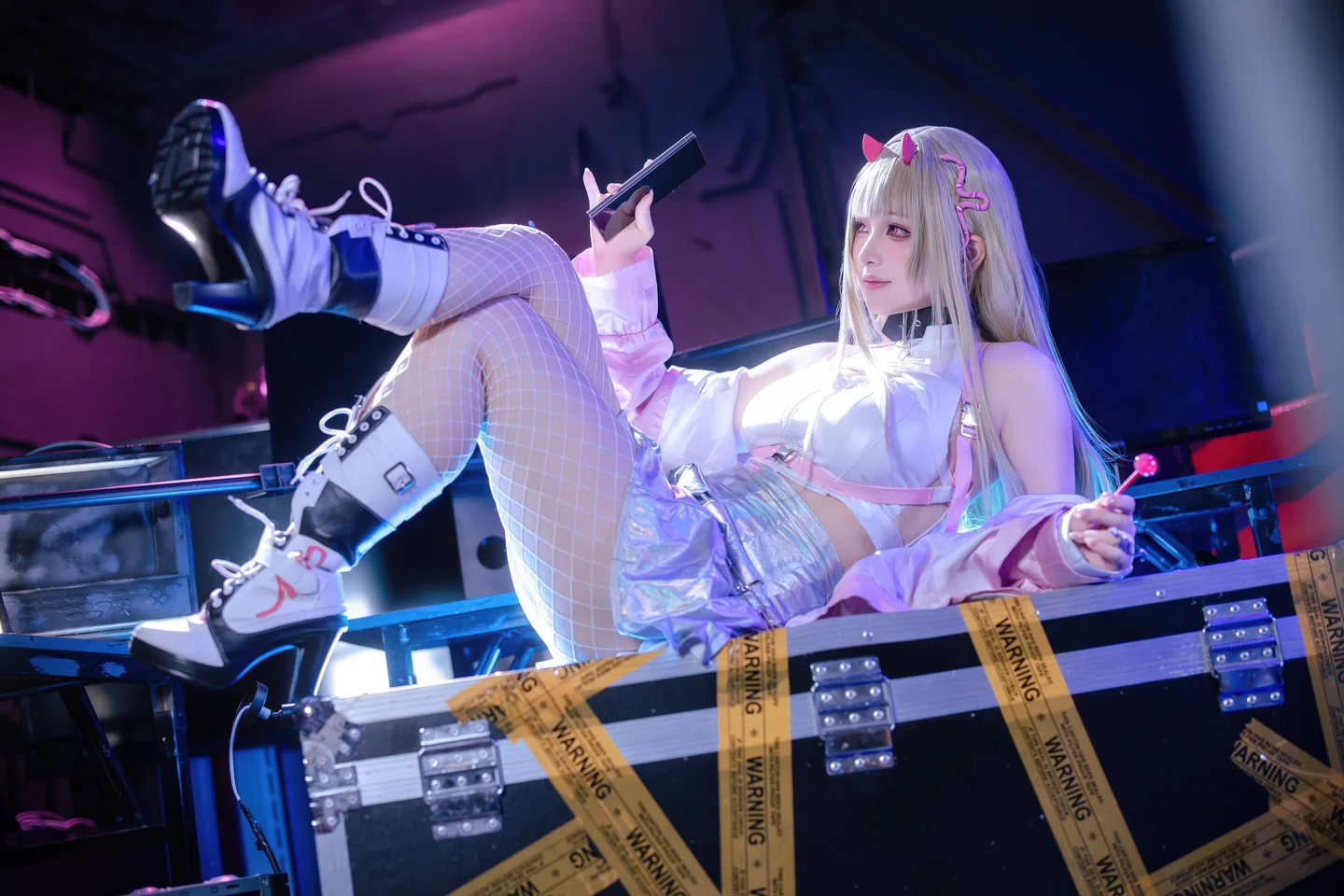 屿鱼 - No.073 胜利女神：妮姬 毒蛇 [86P-1.01GB] tg@simisebaisi 【丝足阁】016.webp